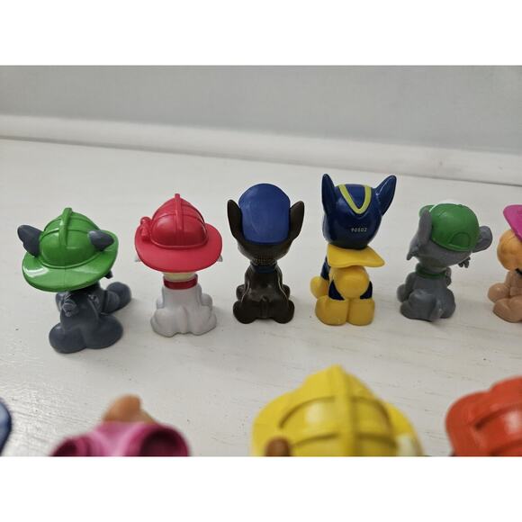 Paw Patrol Action Pack Pups Figures Lot of 13 Marshall Skye Rocky Rubble Zuma - Picture 10 of 10